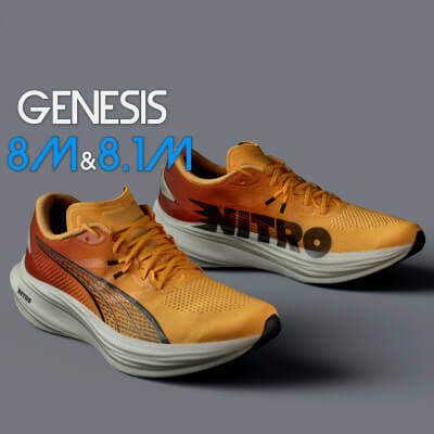 Slide3D Real Sneakers V7 for G8 8.1M
