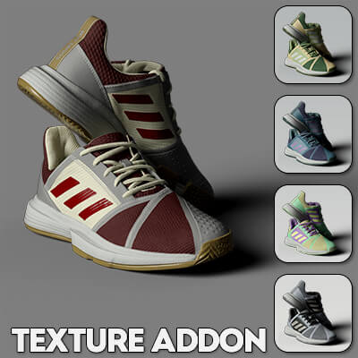 Slide3D Texture Addon for Real Sneakers V6