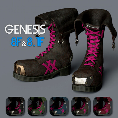 Slide3D Zauns Rebel Raiment Boots G8 8.1F