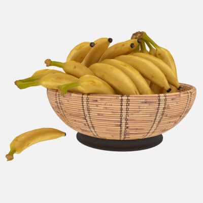 Bananas in Basket