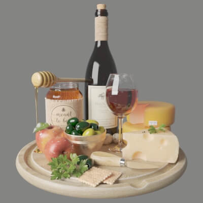 Cheese and Honey Set 13