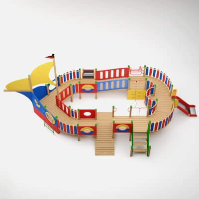 Children Playground 17 by Smart3DModels