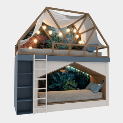 Children Shelter Bed