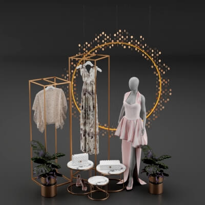 Clothing Store Showcase