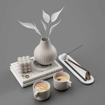 Decorative Set for Coffee Table