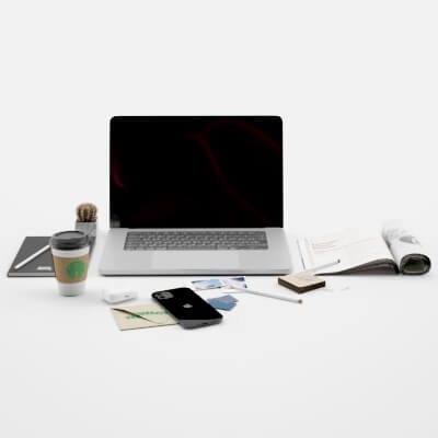 Decorative Set on The Desktop