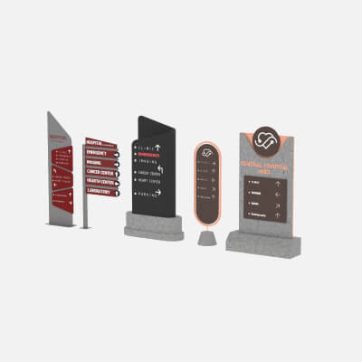 Hospital Information Board Set