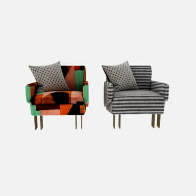 Kelly Wearstler Zephyr Club Chair