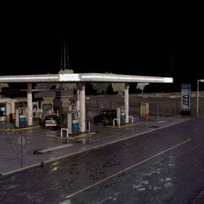 Resident Evil 2 - Mizoil Gas Station