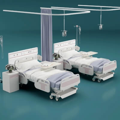 Modern Hospital Bed