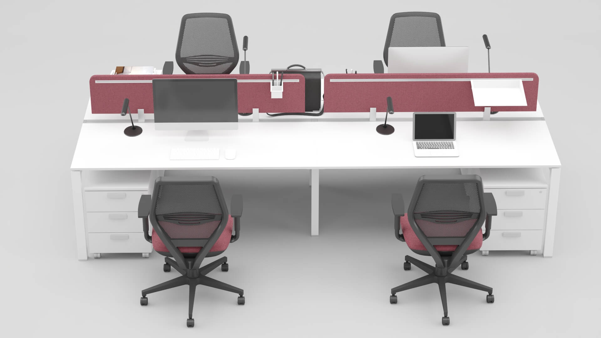 Office Workspace - 3D Model by Smart3DModels