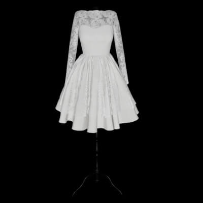 Short Wedding Dress