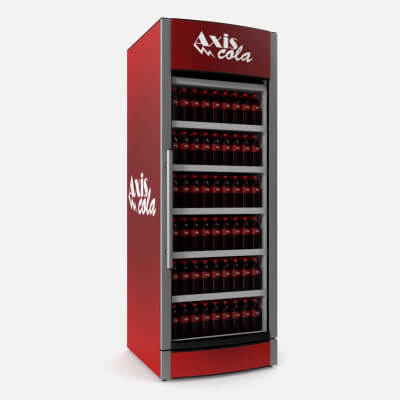 Supermarket Cola Refrigerator