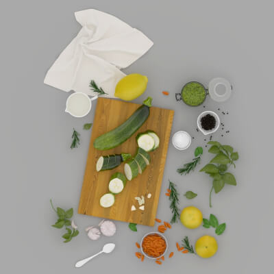 Vegetables and Cucumber Combs