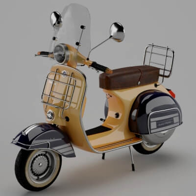 Vespa 5 Motorbike