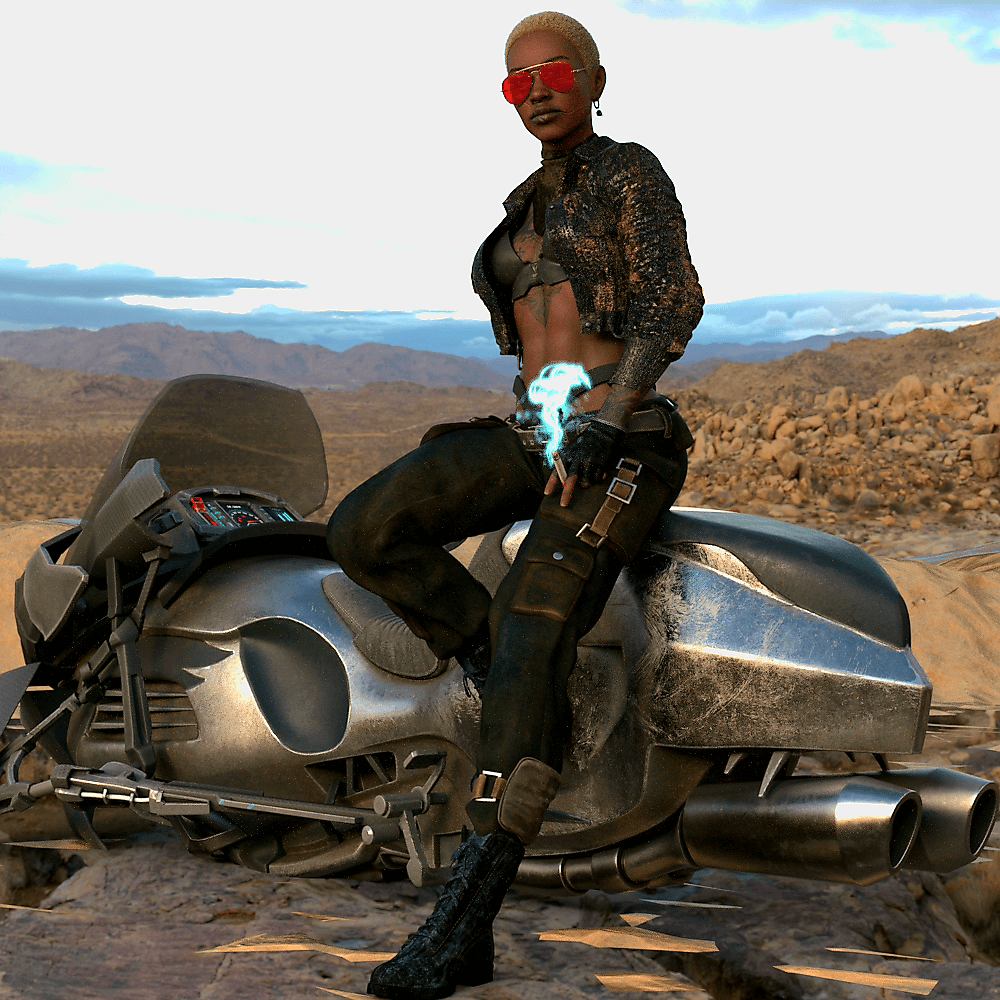 Ride Or Die 3D Render, Digital Art by smoseley4632