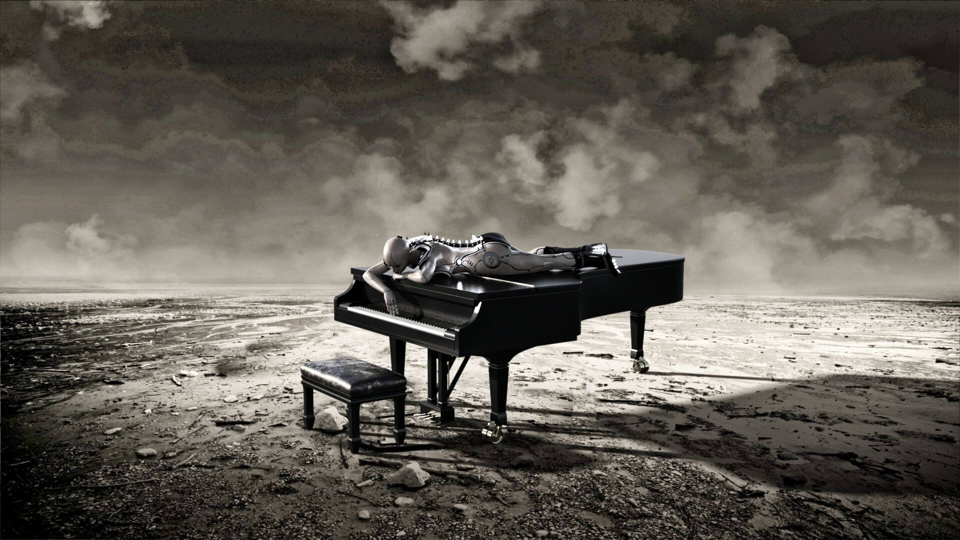 The Last Note 3D Render, Digital Art by SmR