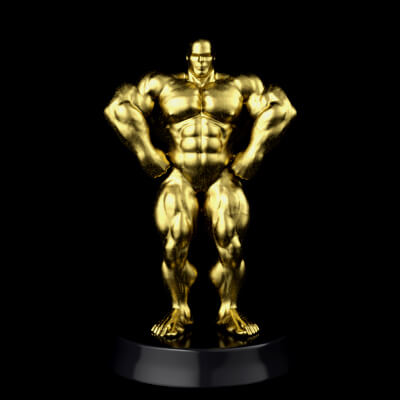 Bodybuilding Trophy for Daz