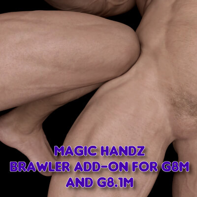 Magic Handz - Brawler Add-on for Knees and Feet