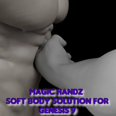 Magic Handz - Soft Body Solution for Genesis 9