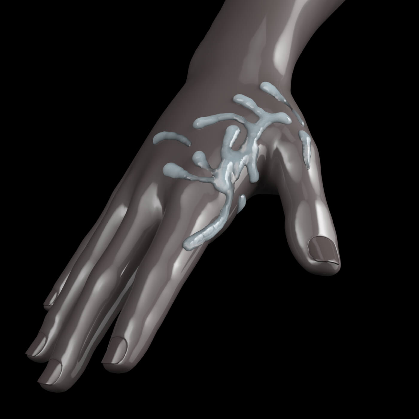 Man Loadz - Creamy Finish Hand Cumshots for Genesis 8 Male Daz Content