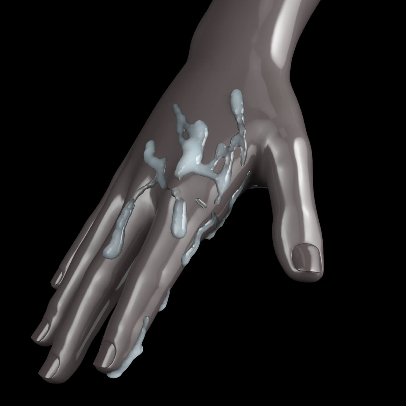 Man Loadz - Creamy Finish Hand Cumshots for Genesis 8 Male Daz Content