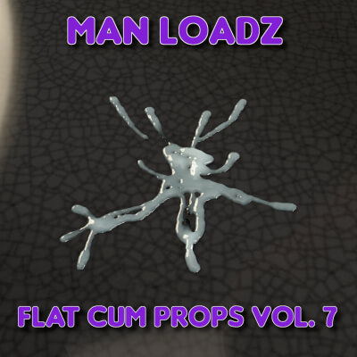 Man Loadz Cum Props - Flat Cum Props for Daz Studio Vol 7 by SnarlTheWerewolf