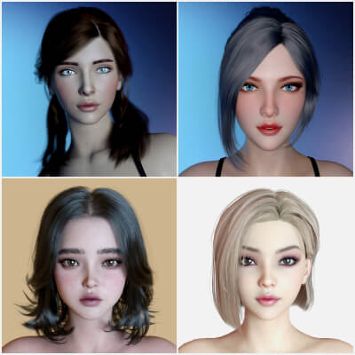 G Head and Body Morph Genesis 8 and 8.1 Female