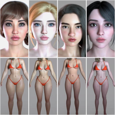 MS2 Head and Body Morphs