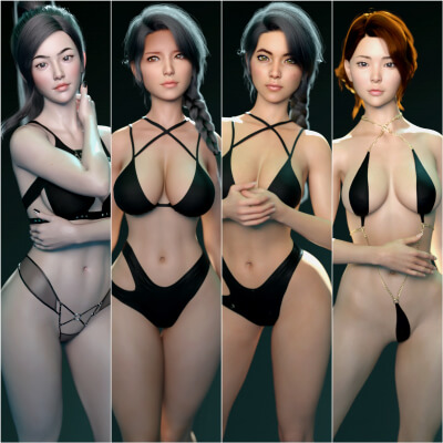S3D Nms 5 Head and Body for Genesis 8 and 8.1 Female