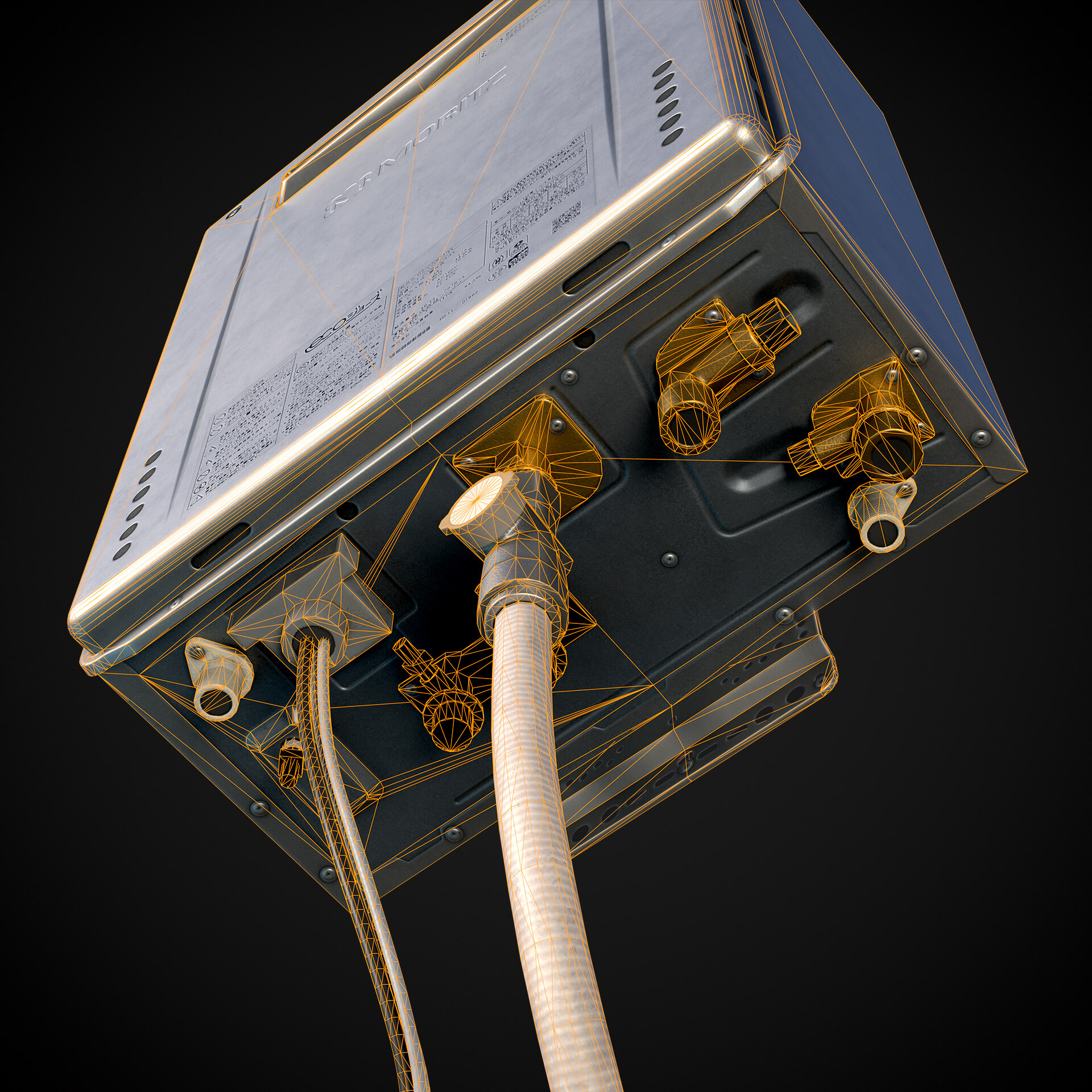 Japanese Boiler GTC2062 3D Model by solo_GRV