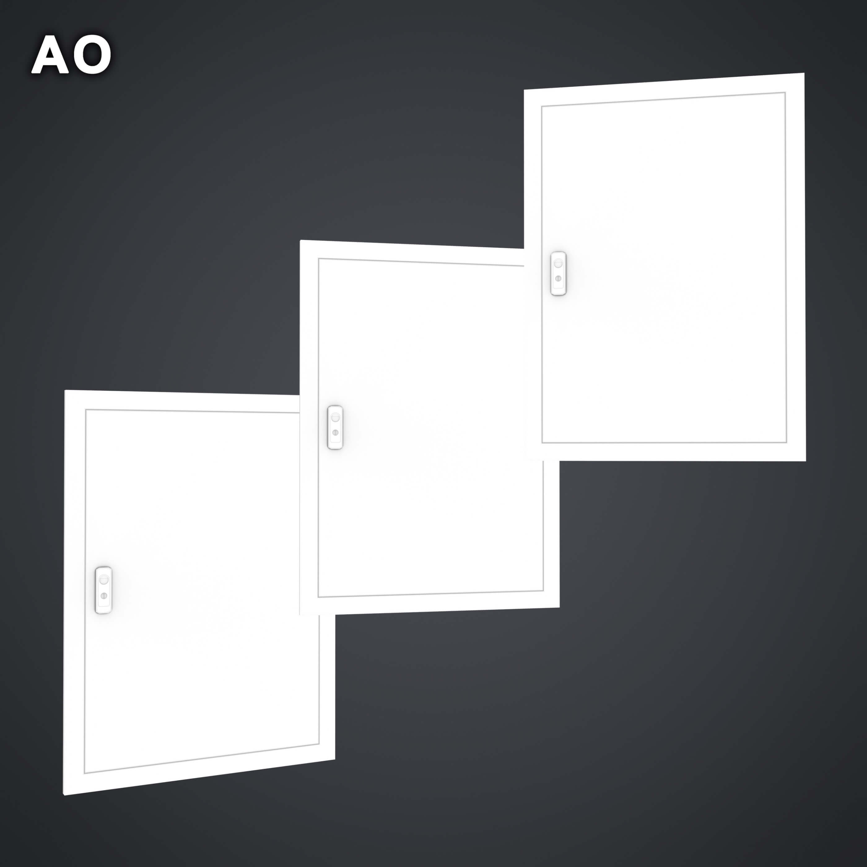 Japanese Electric Boxes BF10 3D Model by solo_GRV