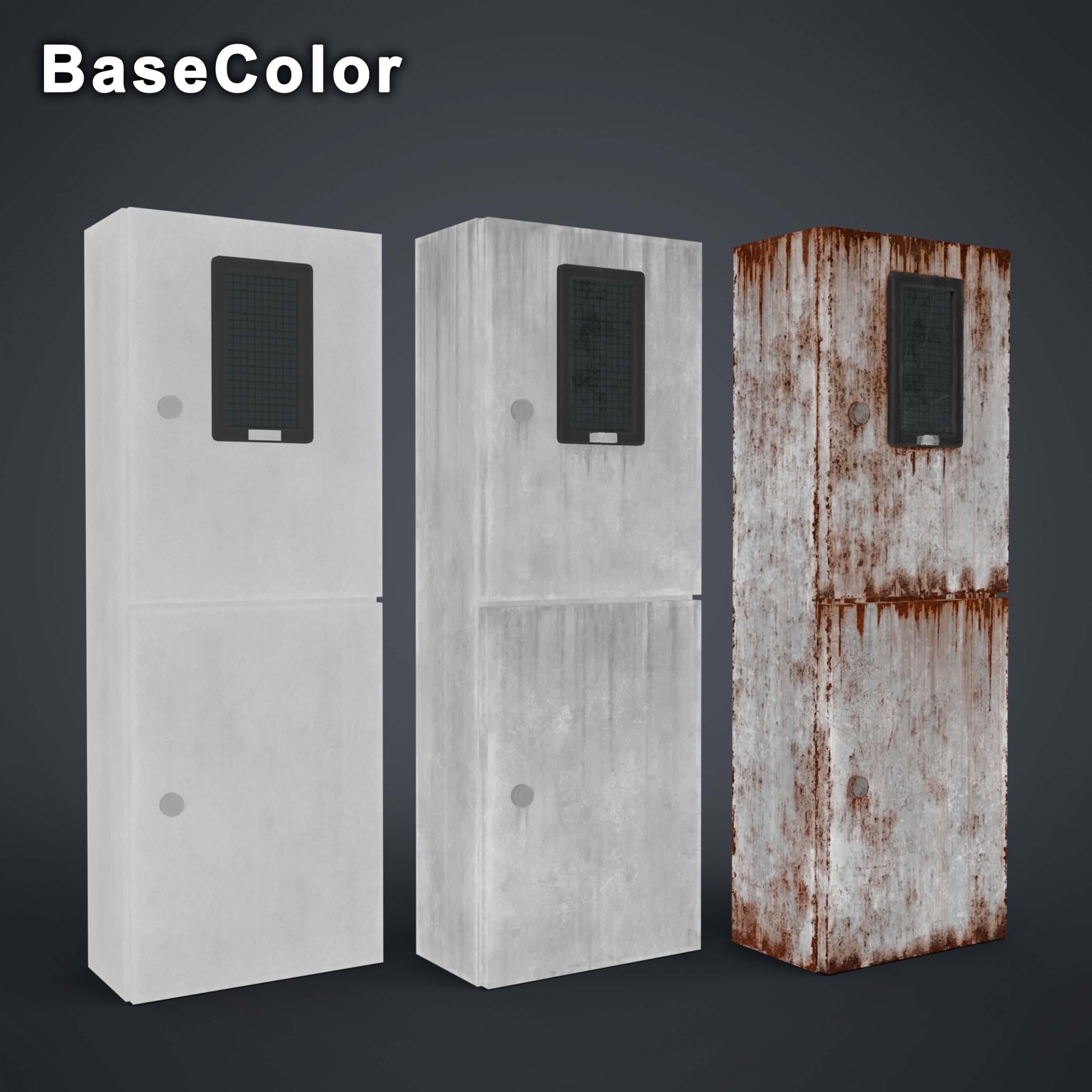 Japanese Electric Boxes - MSB 3D Model by solo_GRV