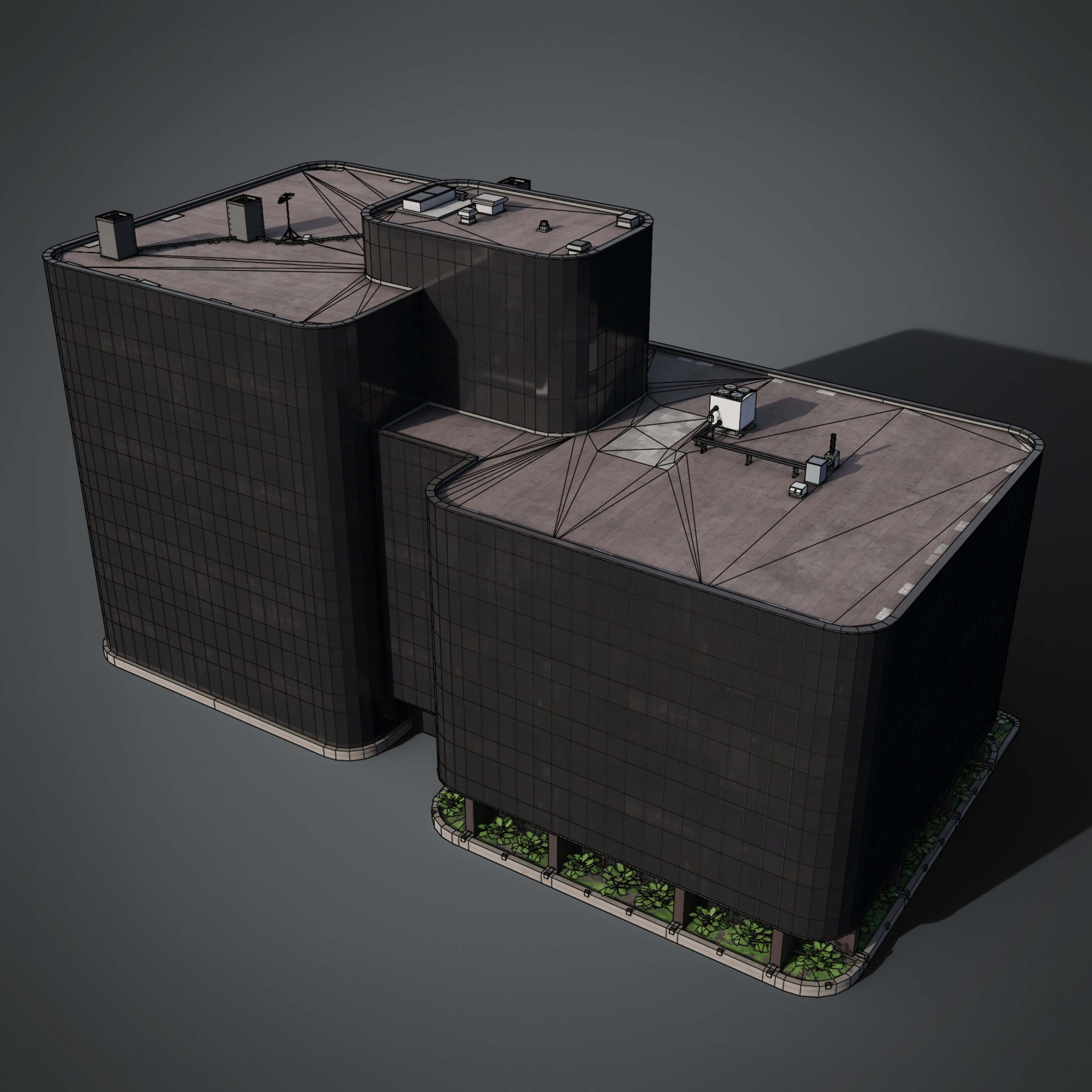 Seattle Office Building - RCI 3D Model by solo_GRV