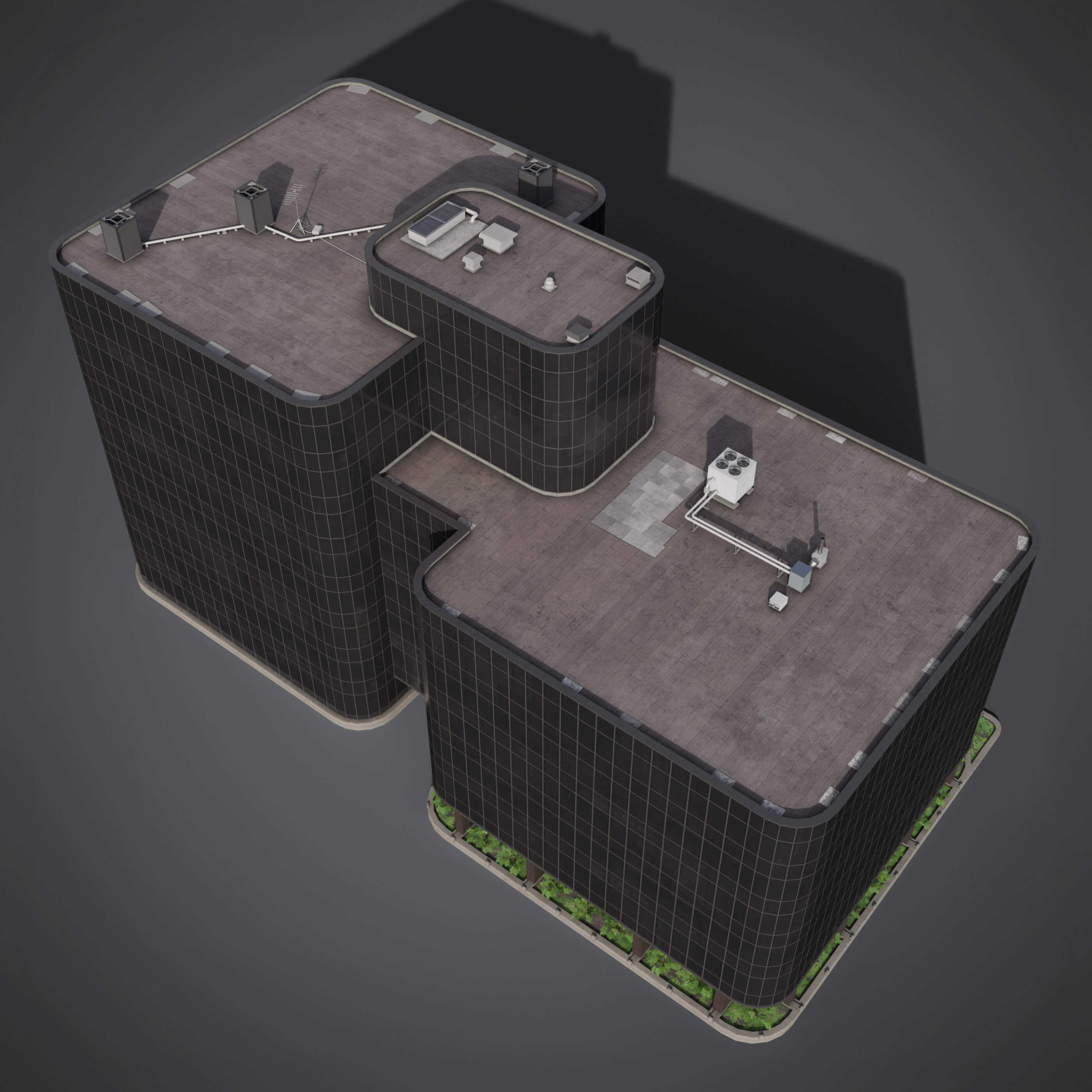 Seattle Office Building - RCI 3D Model by solo_GRV