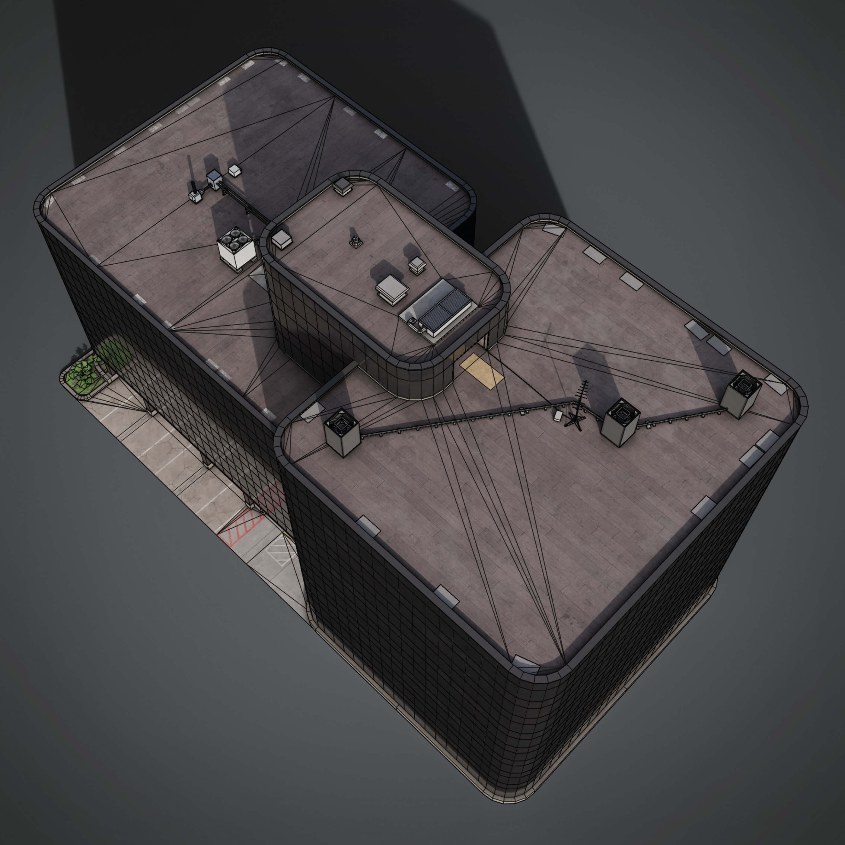 Seattle Office Building - RCI 3D Model by solo_GRV