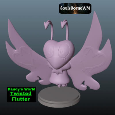 Dandy's World Twisted Flutter - 3D Model by SOULSBORNEWM