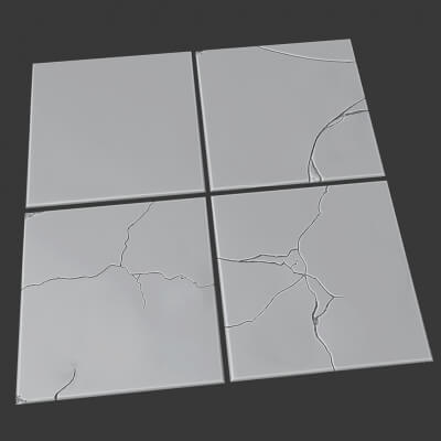Floor/Wall Tiles Sculpts - 3D Model by soundsbeard