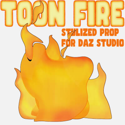 Toon Fire Prop