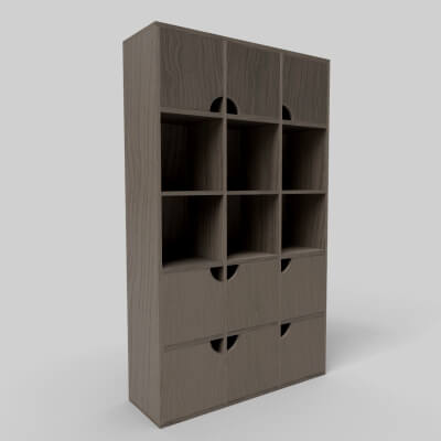 Pbr Models | Furniture | Bookcases | RenderHub