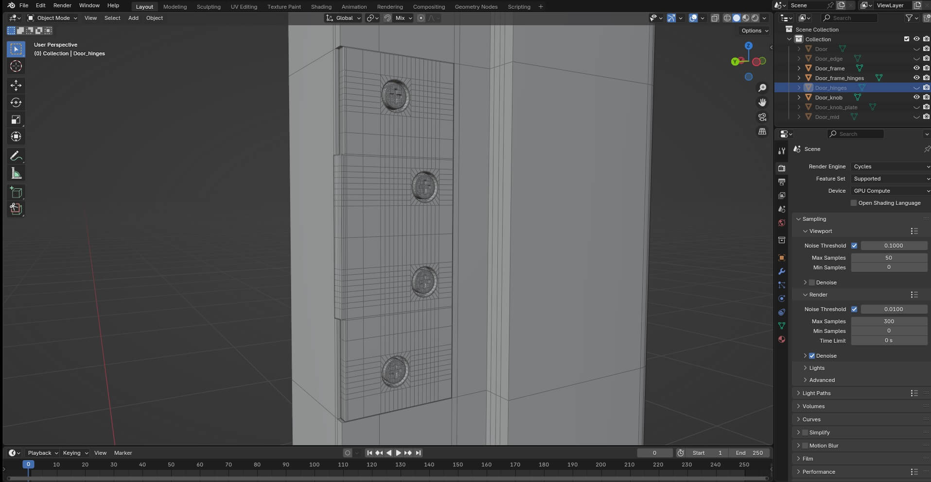Door Design 29 - 3D Model by Speedup