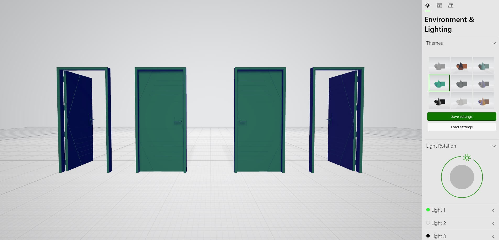 Door Sets 17 3D Model by Speedup