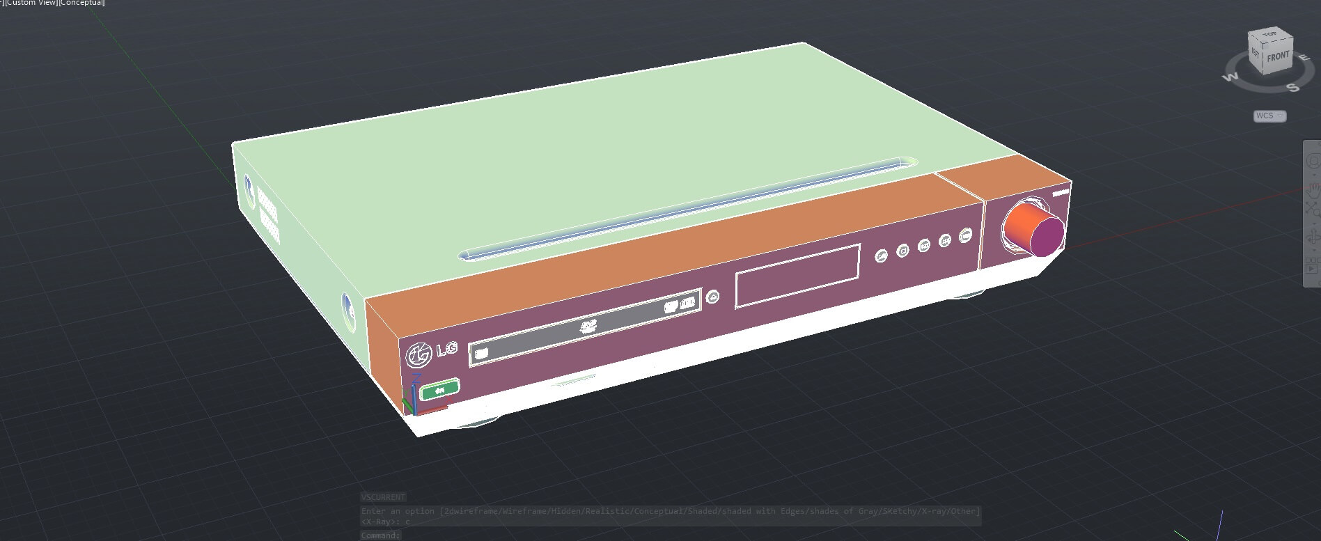 DVD Player A1 - 3D Model by Speedup