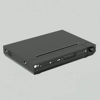 DVD Player A1 - 3D Model by Speedup