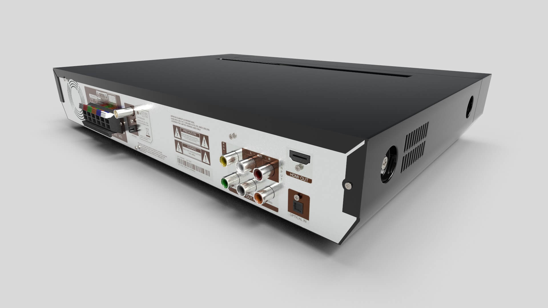 DVD Player N1 - 3D Model by Speedup