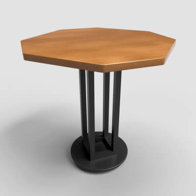 Discussion Table Octagon Octagon Table RH08 - 3D Model by Speedup