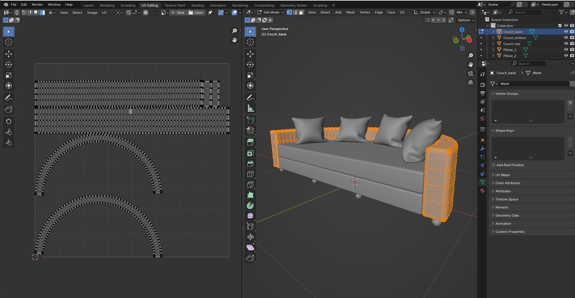 Sofa Design 1 - 3D Model by Speedup