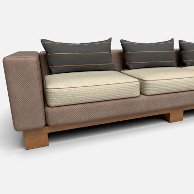 Sofa Design 3 - 3D Model by Speedup