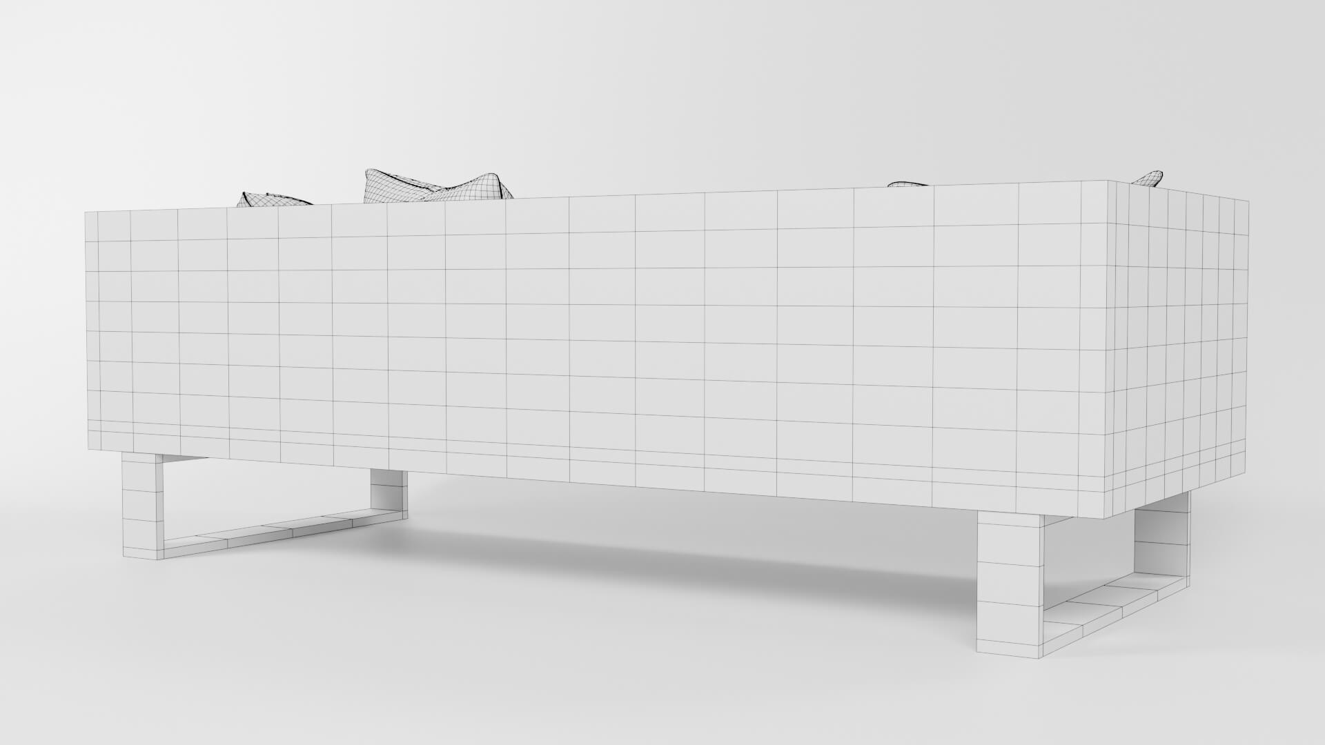 Sofa Design 5 - 3D Model by Speedup