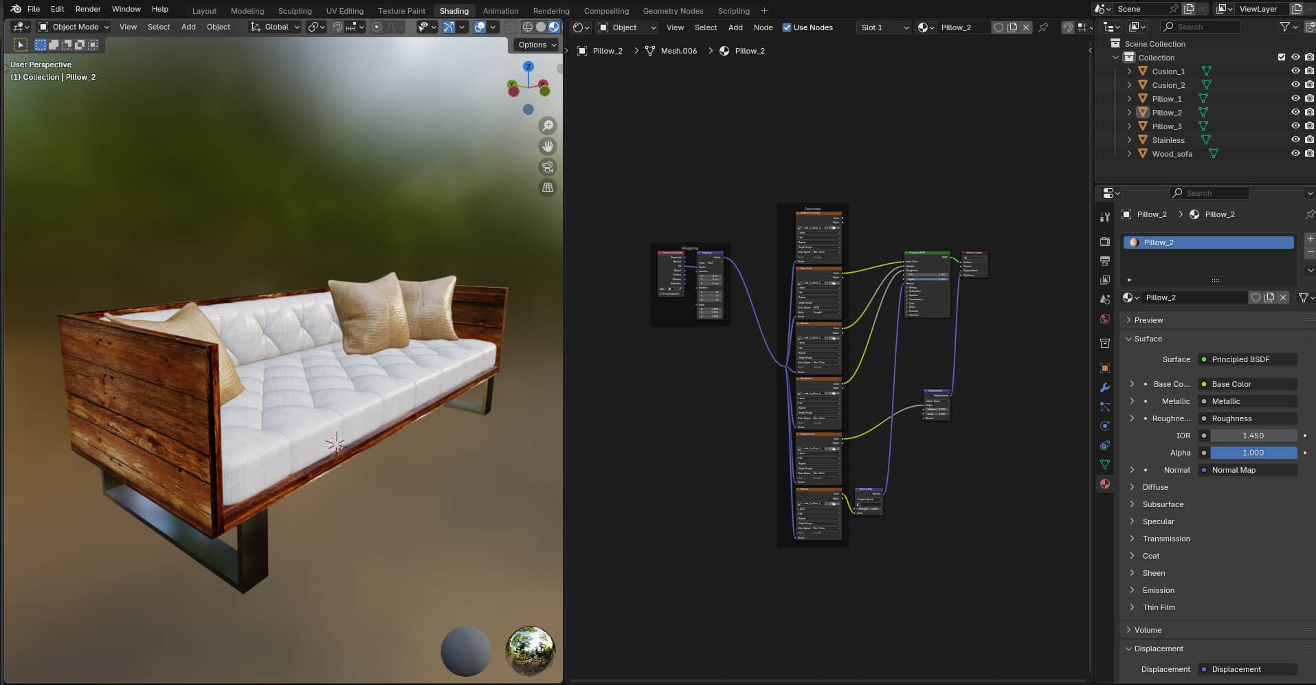 Sofa Design 5 - 3D Model by Speedup